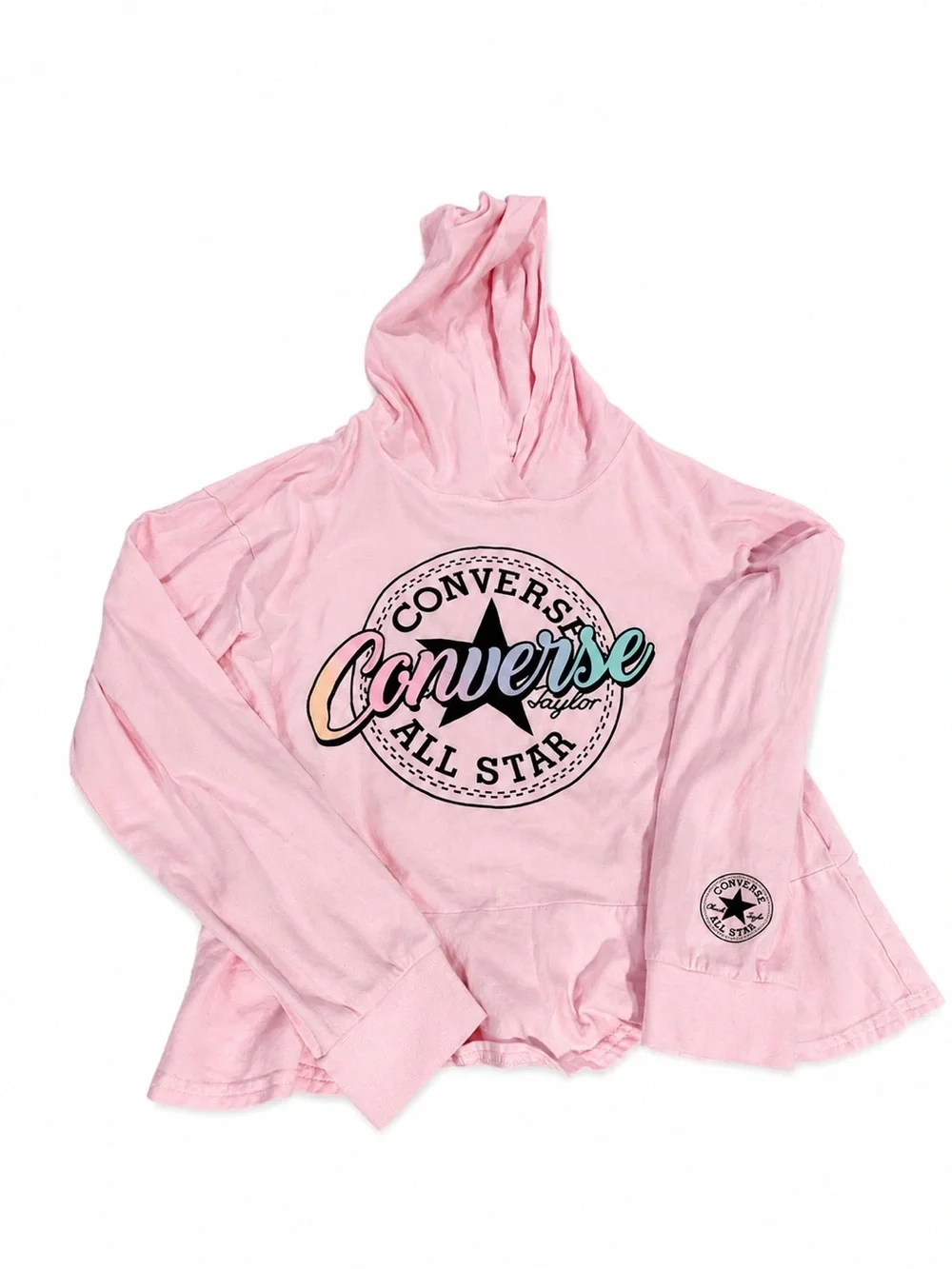 Converse Light Pink Logo Tee